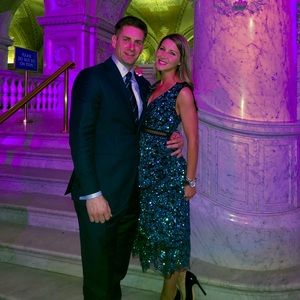 Self-Portrait Sequined Midi